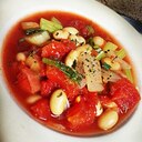 トマト缶を使って栄養満点スープ